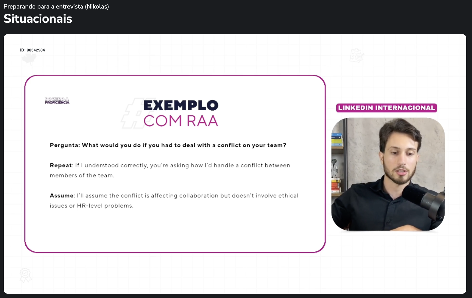 Situações de Entrevistas